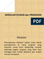 Fungsi dan prosedur modular C