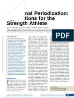 Nutritional Periodization- Applications for the Strength Athlete