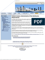 Federal Aviation Administration (FAA) Notification Requirements _ DevelopmenT