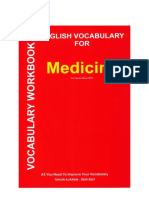 English Vocabulary For Medicine