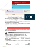 1° BIOLOGÍA - Fichas 7 y 8 Del Segundo Trimestre