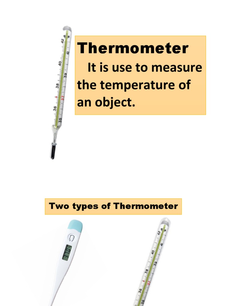 Parts of A Thermometer PDF