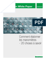 Beamex White Paper - How To Calibrate Pressure Gauges FRA