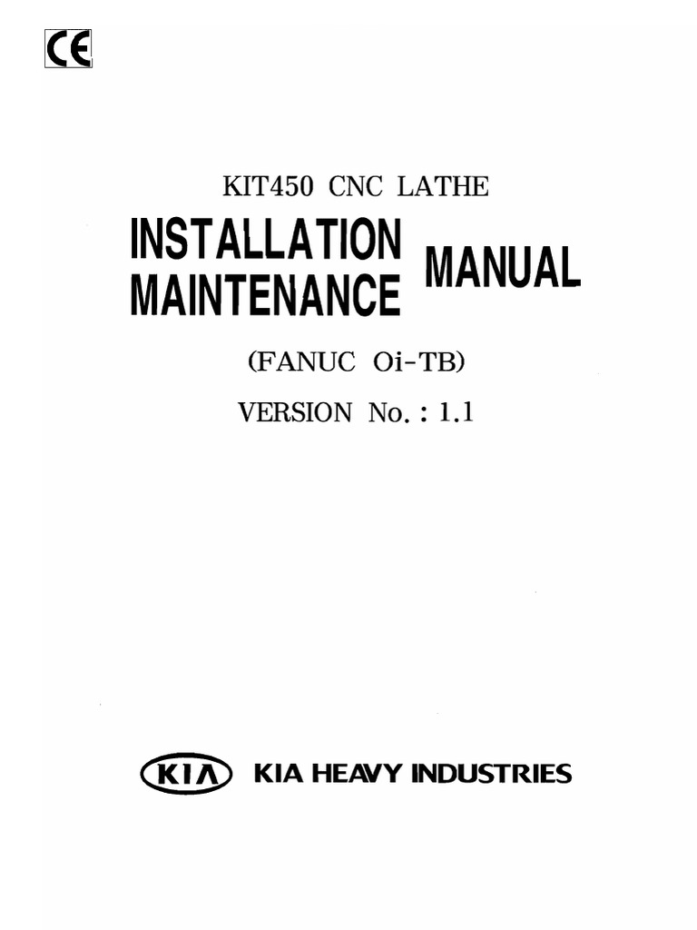 MNガイド 12, 16, 20, 25サイズ KIA KIT450 - FS0iTB Install Maint Manual | PDF
