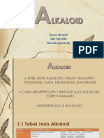 Identifikasi Alkaloid dari Tanaman dan Metode Isolasinya