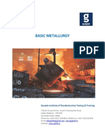 Basic Metallurgy 20 May 2021
