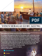 Yesus Sebagai Guru Agung: Lesson 5 For October 31, 2020