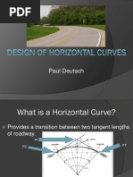 Horizontal Curves