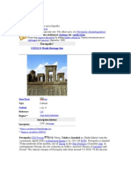 Persepolis: Navigation Search Persepolis (Disambiguation)
