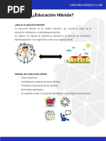 Educación Hibrida