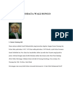 Biodata Wali Songo