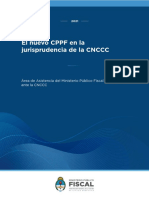 En El Nuevo CPPF en La Jurisprudencia de La CNCP