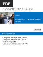 Chapter 3- Implementing Advanced Network Services