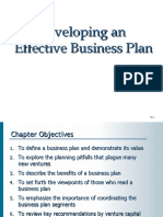 10-1 - Developing An Effective Business Plan