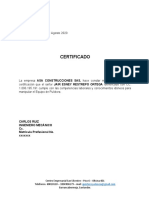 Certificado de Competencia Laboral - Jair Restrepo