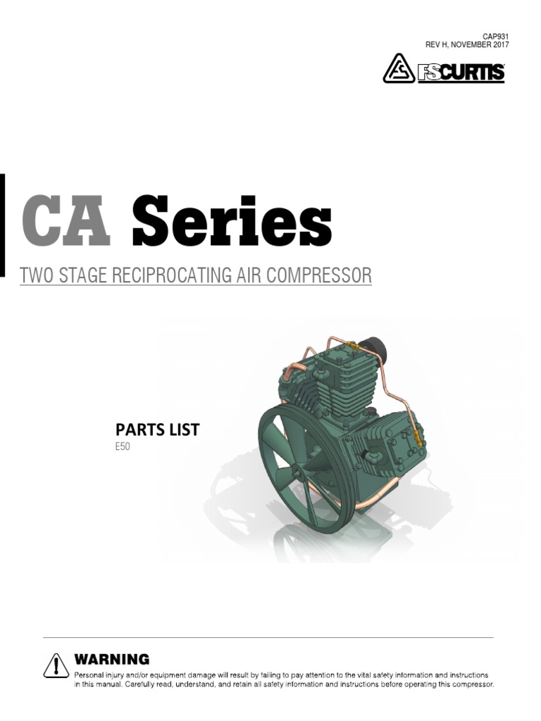 Quincy Air Compressors Parts List