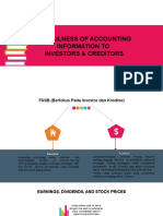 Usefulness of Accounting Information To Investors and Creditors