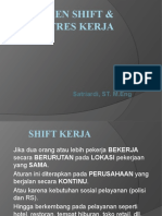 MANAJEMEN SHIFT KERJA -  11