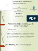 Accesorios perforación rotopercutiva