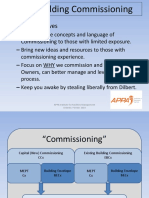 445: Building Commissioning: - Class Objectives