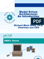 Model Driven Architecture: An Introduction: Richard Mark Soley, Ph.D. Chairman and CEO