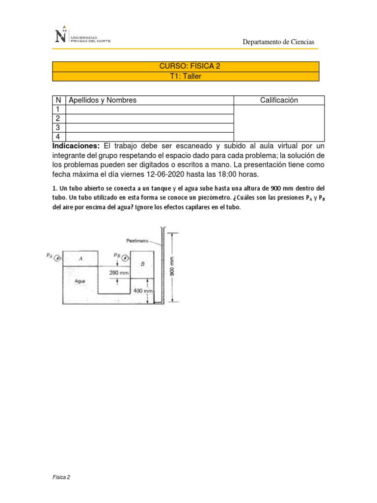 TALLER | PDF | Métodos y materiales de enseñanza | Ciencia y matemáticas