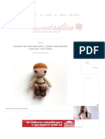 Anakin Skywalker Doll (Free Amigurumi Crochet Pattern) : Mailing List Sign