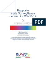 Rapporto Sorveglianza Vaccini COVID-19 5