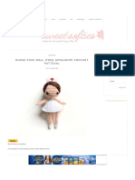 Nurse Pixie Doll (Free Amigurumi Crochet Pattern) : Mailing List Sign