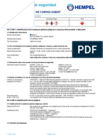 Ficha de Datos de Seguridad HEMPEL'S ACRYLITHANE HS CURING AGENT