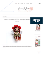 Woodland Leaf Fairy (Free Crochet Pattern) : Search This Blog