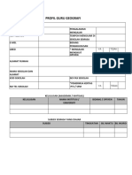 Profil Guru Geografi Kurang