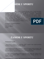 Zamor u sportu