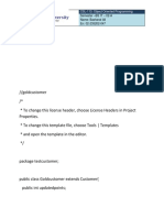 Semester - BS IT - 02-A Name: Basharat Ali En: 02-235202-047: CSL-113: Object Oriented Programming