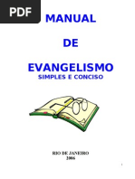 MANUAL DE EVANGELISMO