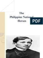 The Philippine National Heroes