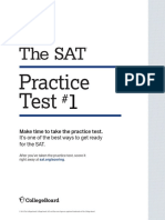 Sat Practice Test-1