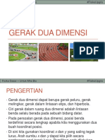 Gerak 2 Dimensi