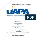 Tarea # 1 Matematica Basica