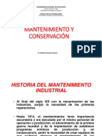 Mantenimiento y Conservación