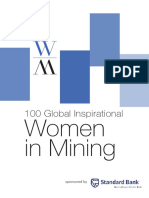 100 Global Inspirational Woermen in Mining 2013