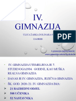 IV Gimnazija 2021