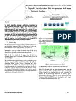 A Review On Automatic Signal Classification Techniques For Software