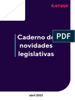 Caderno de Novidades Legislativas - Abr2021 - Ênfase