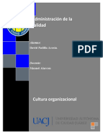 Cultura Organizacional