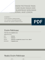 Aplikasi Enzim Pectinase Pada Produksi Sari Buah Naga Dan Terhadap Klarifikasi M-Dikonversi