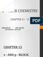 PRESENTATION Chapter 13, 14, 15