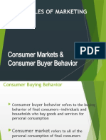 Principles of Marketing: Consumer Markets & Consumer Buyer Behavior