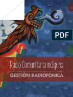 Radio comunitaria e indígena. Gestión radiofónica