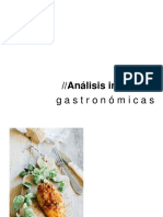 Analisis Imagenes Gastronomicas